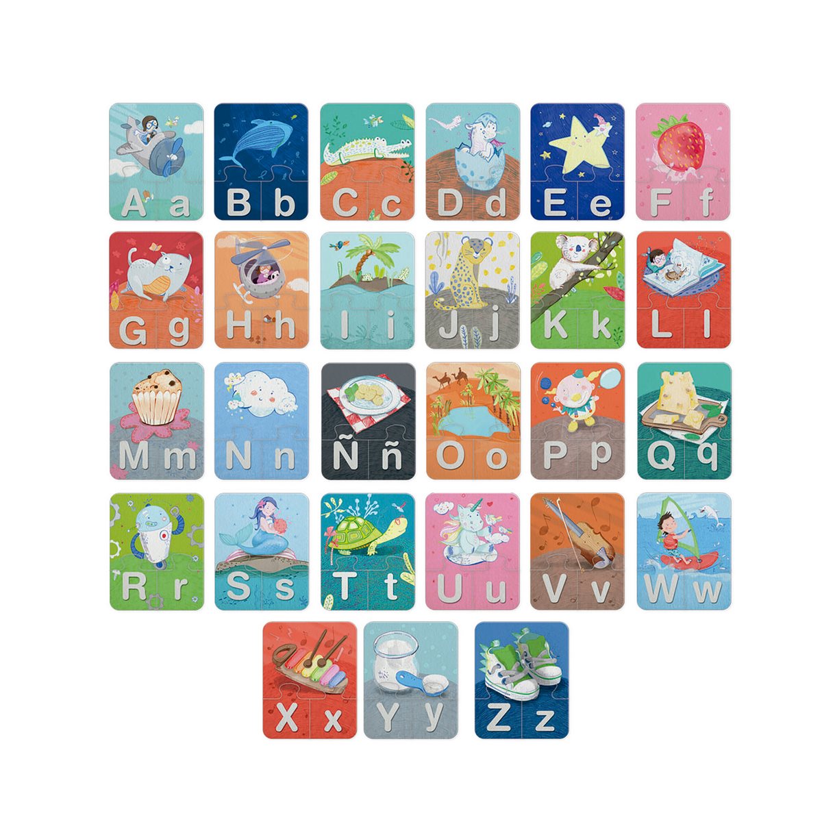 Juego Aprendo El Abecedario Educa